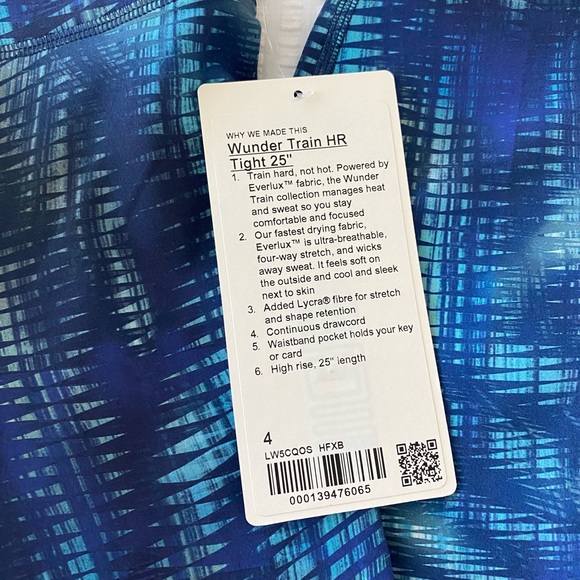 Wunder Train Lululemon HR Tight 25” - Picture 2 of 4
